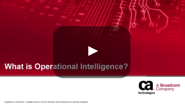 What is Operational Intelligence